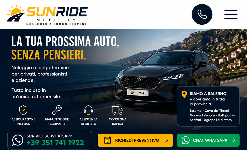 Copertina Sunride di Nunzio La Rocca 